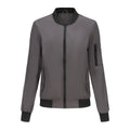 Chic Women's Loose Fit Bomber Jacket with Stylish Pockets - 5 - London-stylehouse.com