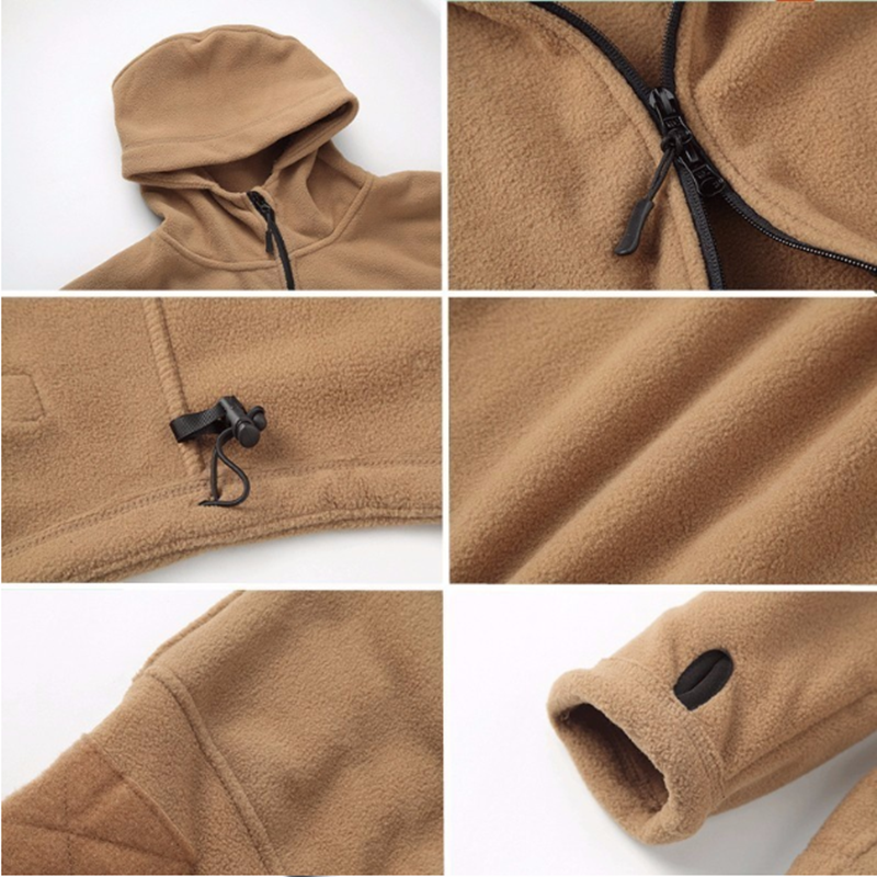 Men's Versatile Tactical Jacket with Hood and Ample Storage - 1 - London-stylehouse.com