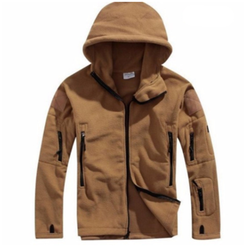Men's Versatile Tactical Jacket with Hood and Ample Storage - 2 - London-stylehouse.com