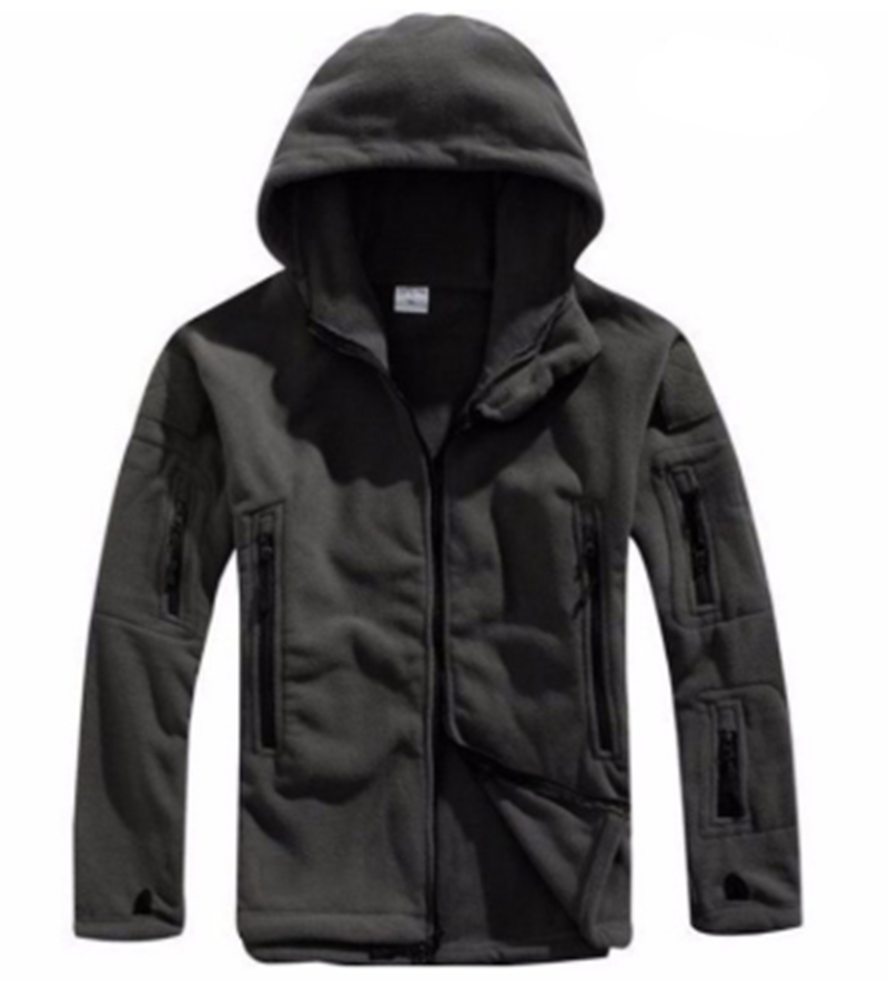 Men's Versatile Tactical Jacket with Hood and Ample Storage - 5 - London-stylehouse.com