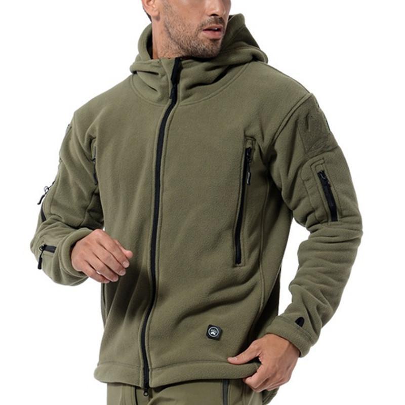 Men's Versatile Tactical Jacket with Hood and Ample Storage - 9 - London-stylehouse.com