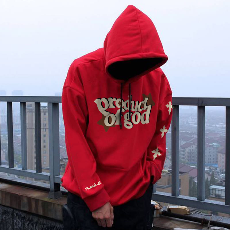 Men's Casual Hoodie with Unique Graphic Design - 2 - London-stylehouse.com