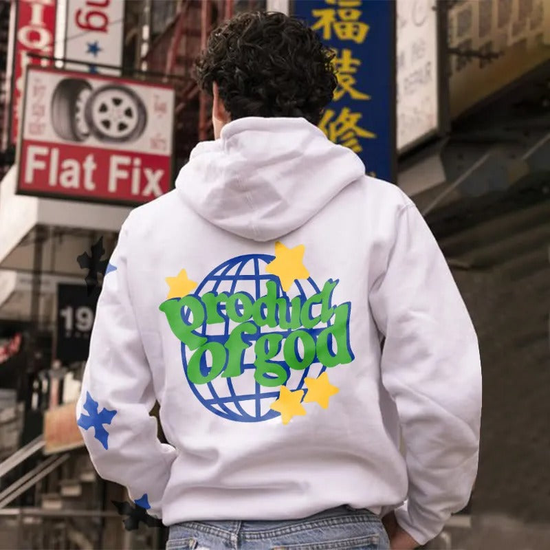 Men's Casual Hoodie with Unique Graphic Design - 5 - London-stylehouse.com