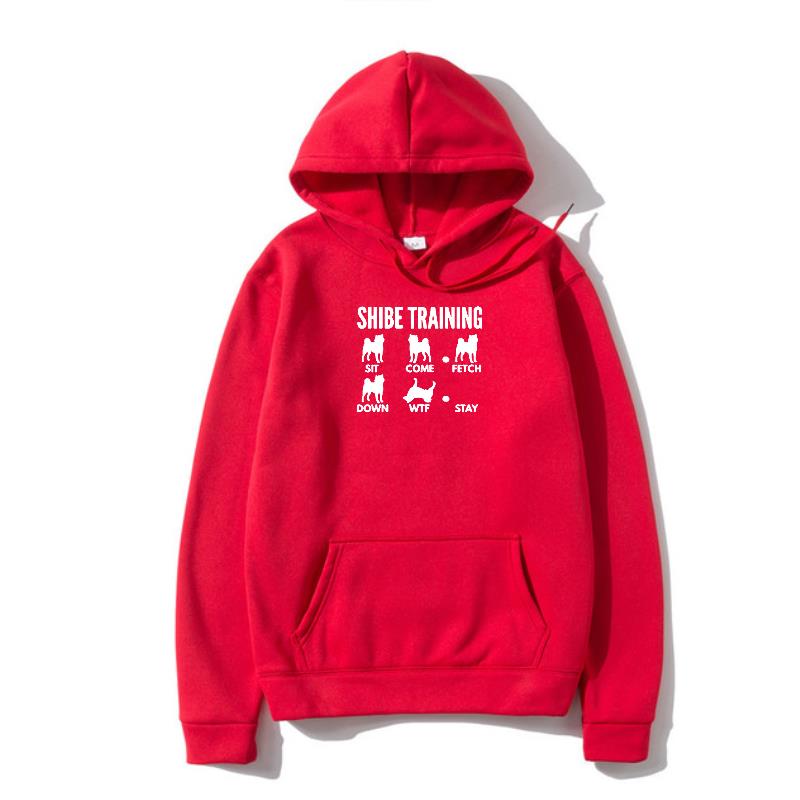 Relaxed Fit Men's Hoodie Featuring Dog Training Graphic - 7 - London-stylehouse.com