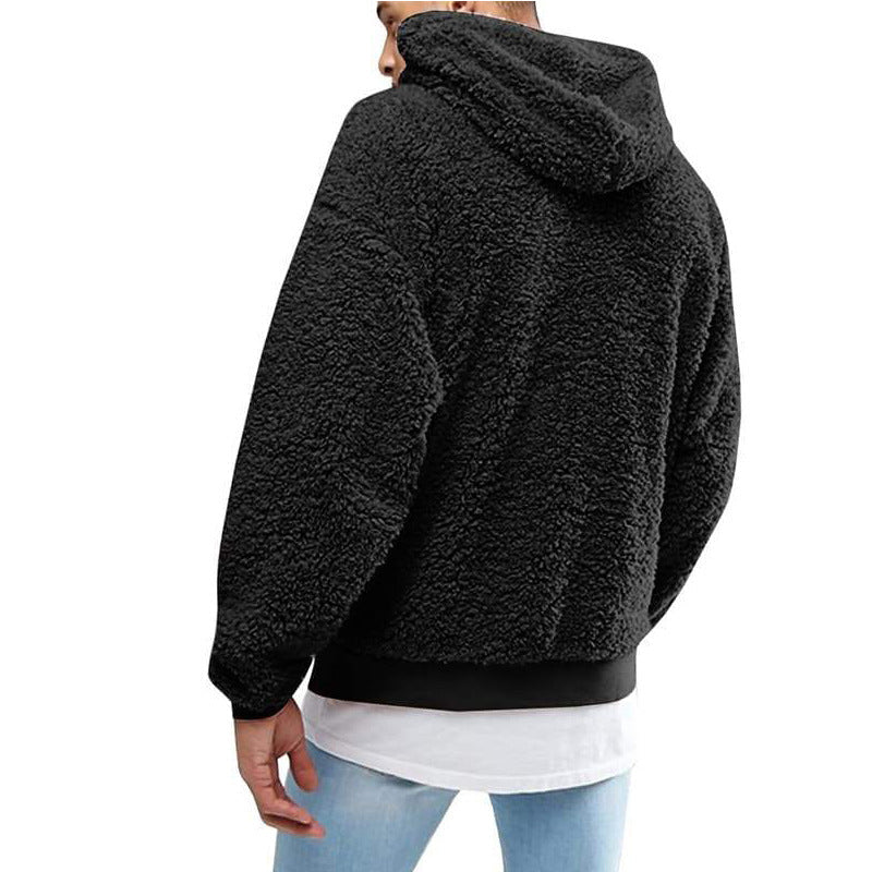 Men's Casual Relaxed Hoodie with Adjustable Drawcord - 2 - London-stylehouse.com