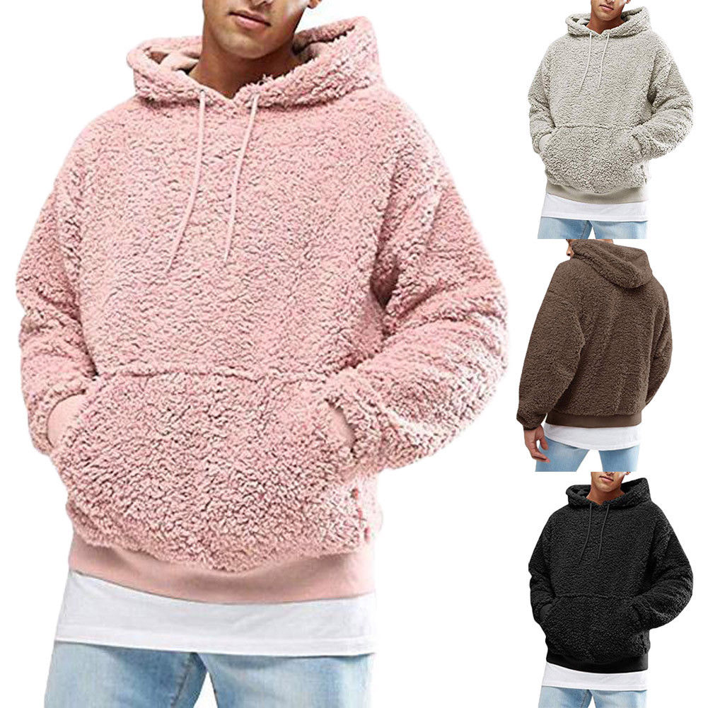 Men's Casual Relaxed Hoodie with Adjustable Drawcord - 6 - London-stylehouse.com