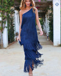 Annemarie – Elegant Fringe Dress for Women - Image 2