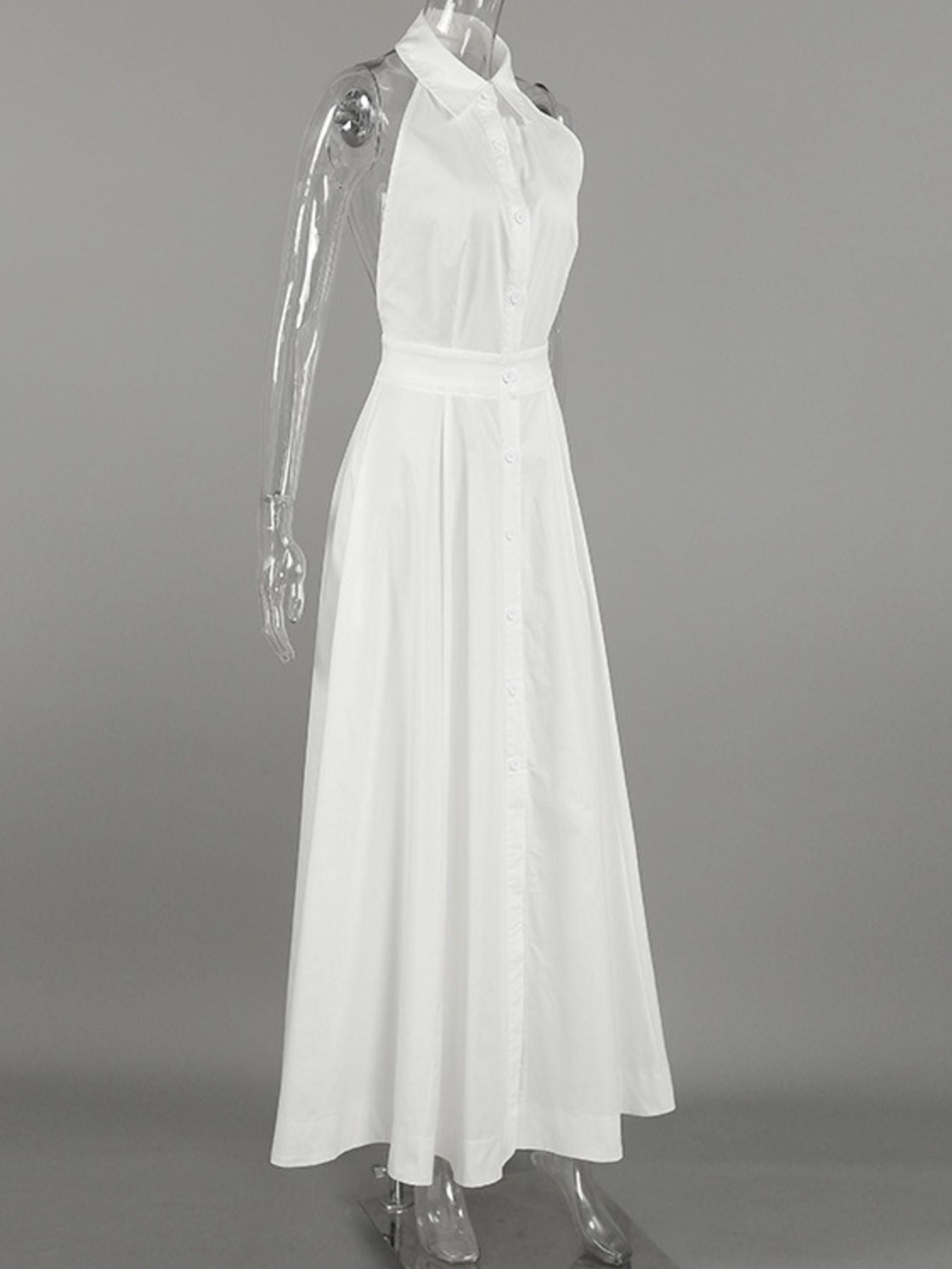 Nadine – Sleeveless Halter Dress - Image 7