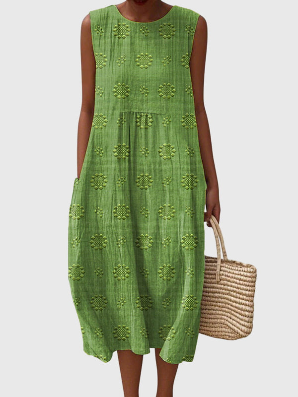 Eliza – Sleeveless Midi Dress Womenswear