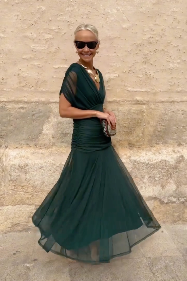 Kirsten – Elegant Off-Shoulder Maxi Dress for Women - Image 7