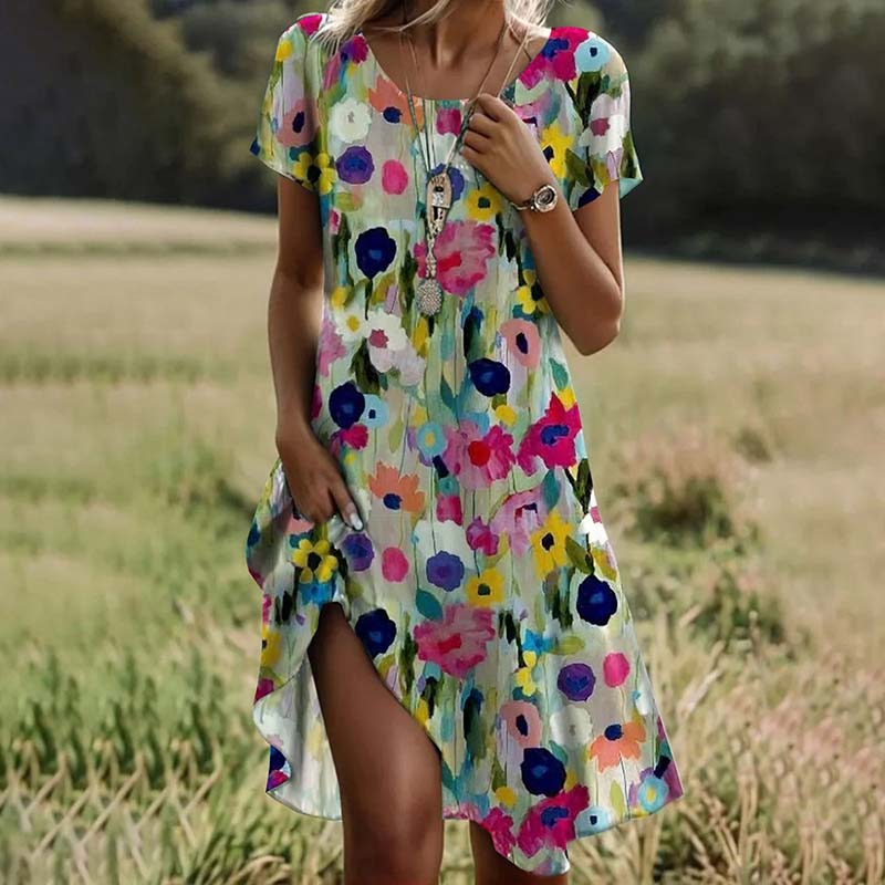 Ines – Floral Summer Dress - Image 2