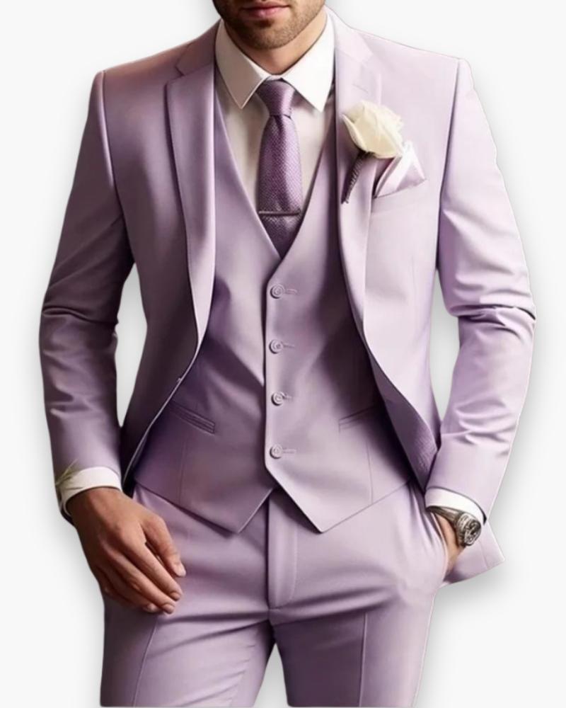 Oliver – Refined Tailored Three-Piece Suit for Men