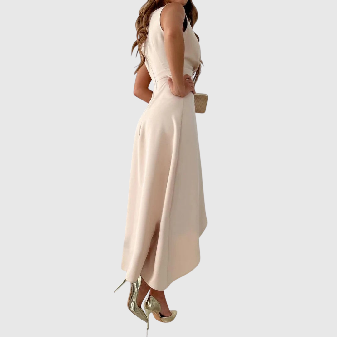 Antonia– Elegant Midi Dress for Women - Image 3