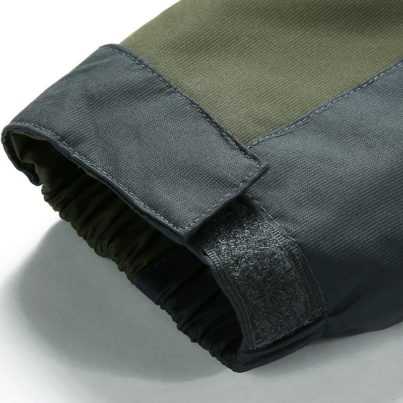 Men’s waterproof jacket with hood and wind-resistant properties - J&B; - 4 - London-stylehouse.com