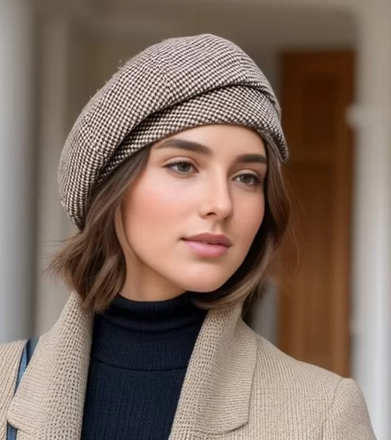 Isabela – Classic Structured Beret Hat Women