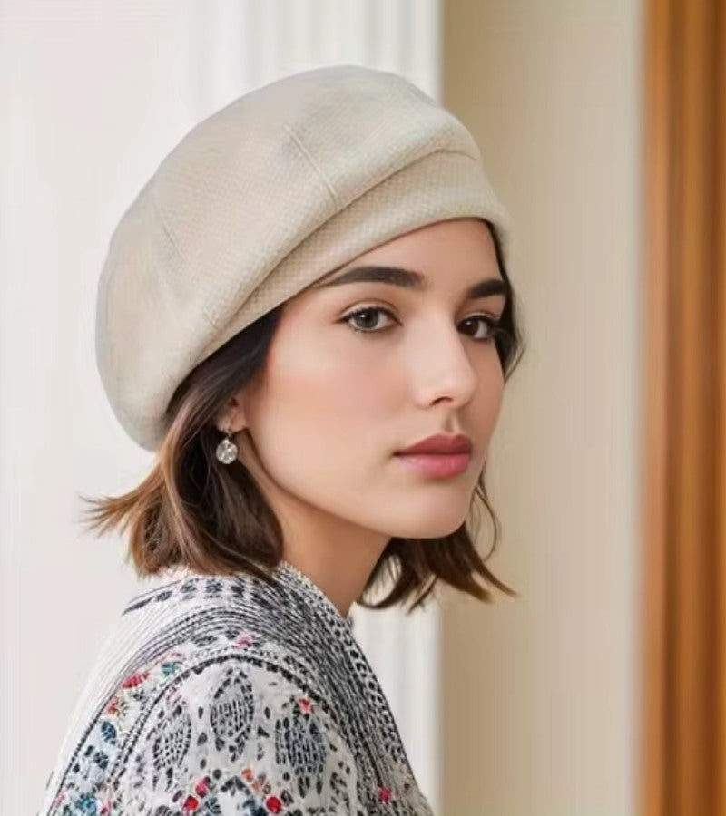 Isabela – Classic Structured Beret Hat Women