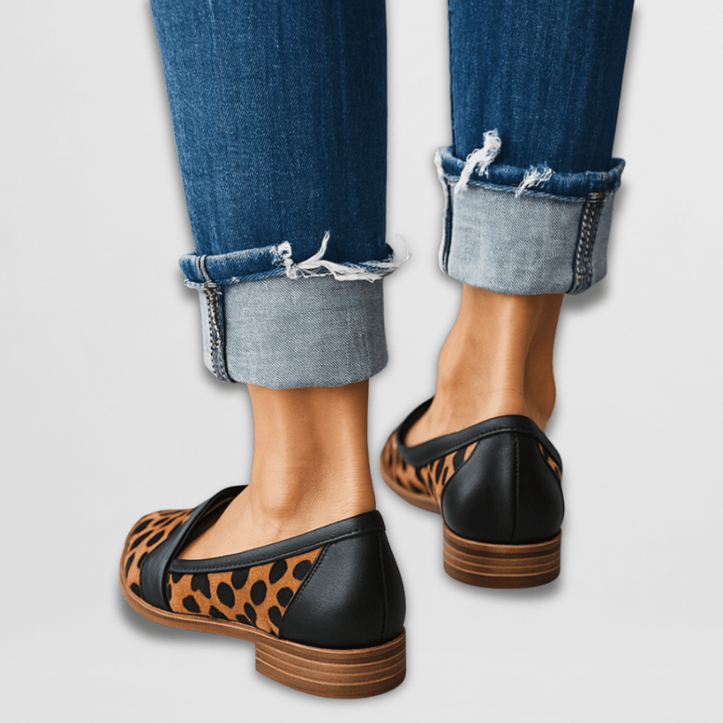 Yvonne – Women Pointed Toe Suede Flats - Image 5