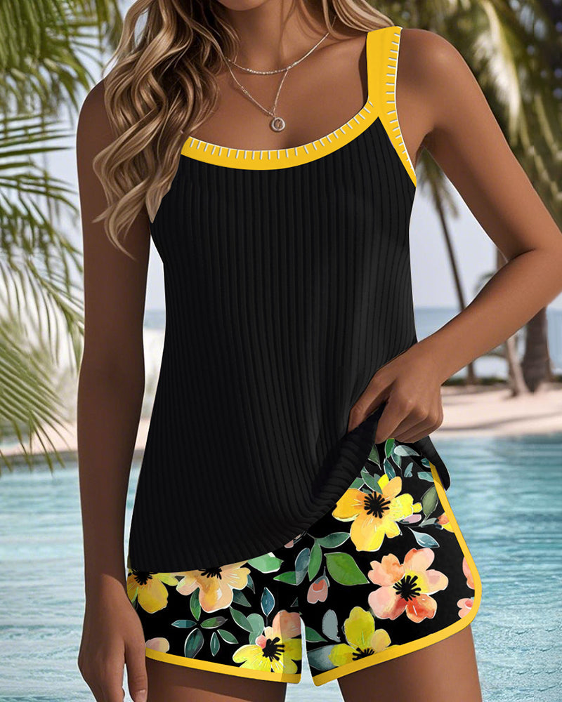 Ella – Floral Bottoms Two-piece Set - Image 7