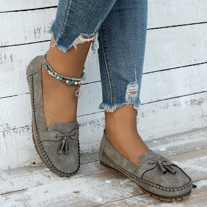 Carina – Women Soft Suede Slip-On Shoes - Image 14