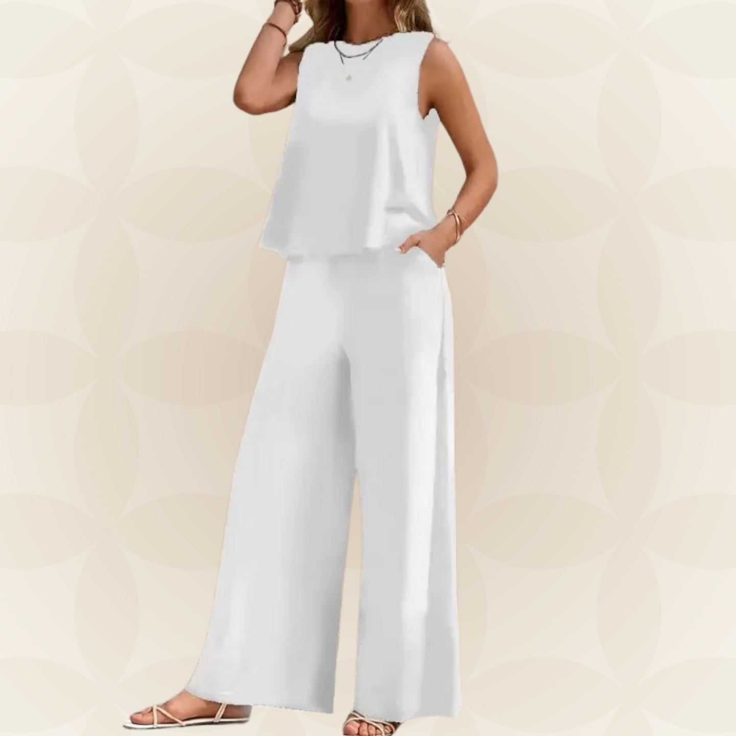 Cornelia – Chic wide-leg Summer Jumpsuit - Image 5