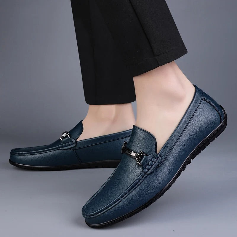 Harvey – Stylish Genuine Leather Loafers for Men - Image 9