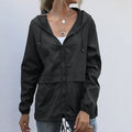 Lightweight women’s jacket with a hood and a relaxed fit - J&B; - 1 - London-stylehouse.com