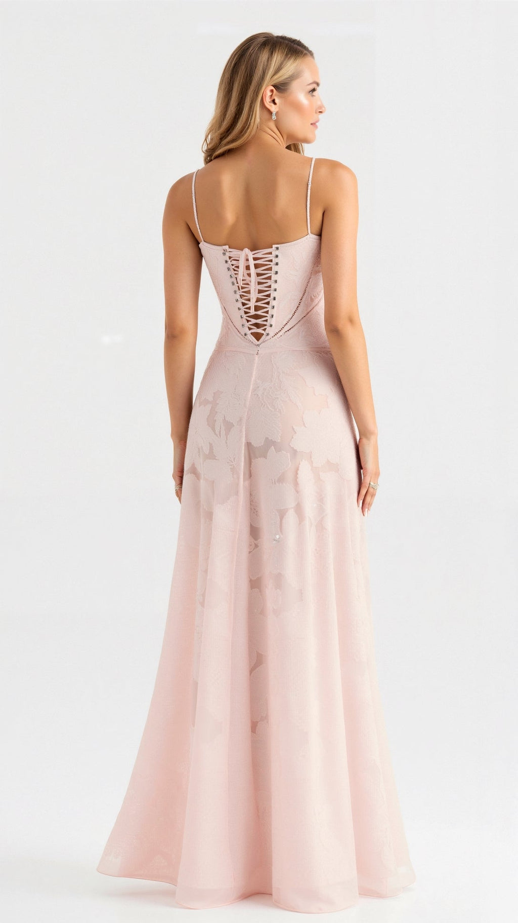 Antonia – Women Floral Print Wedding Guest Dress - Image 5