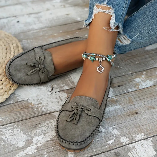 Carina – Women Soft Suede Slip-On Shoes - Image 2