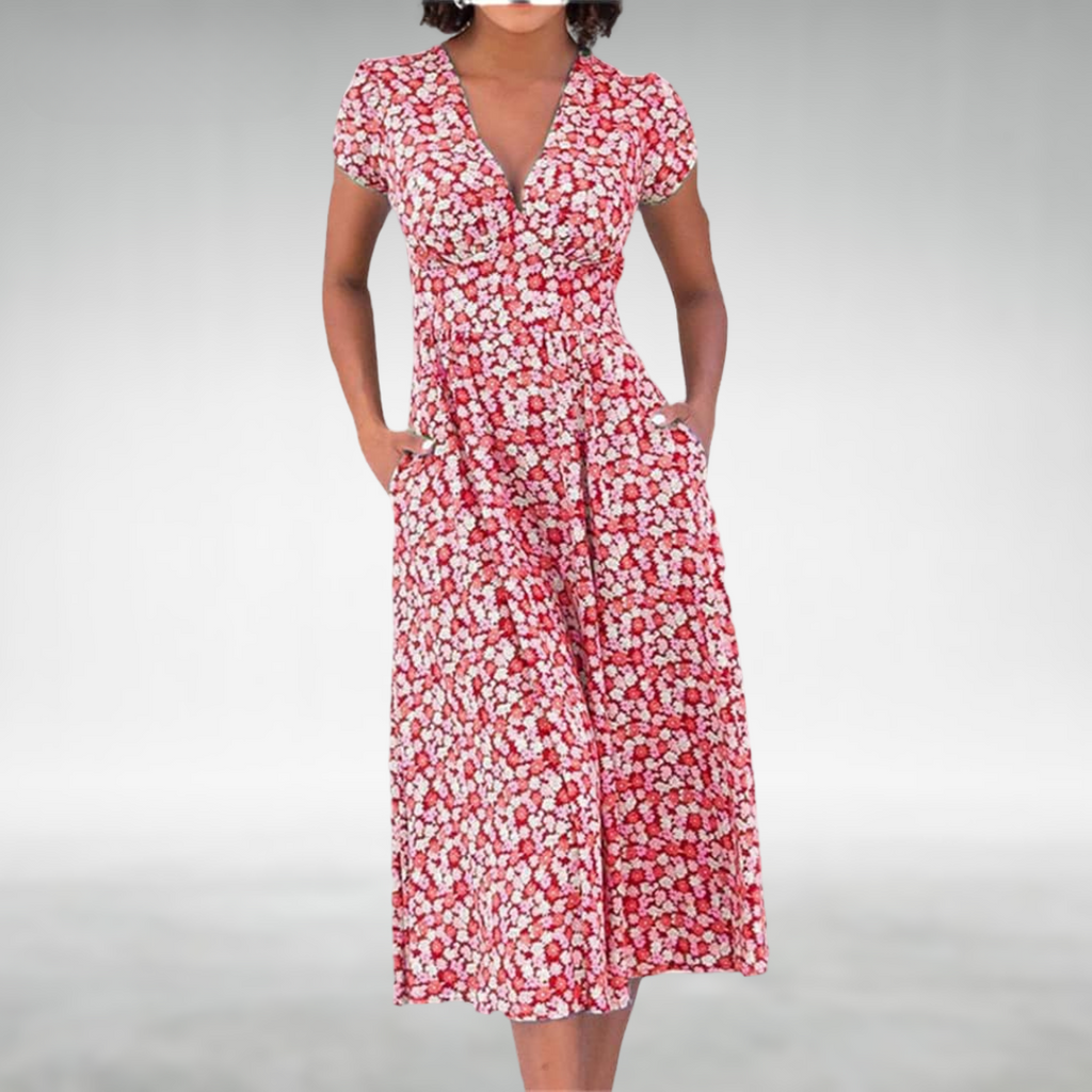 Lea – Floral Versatile Summer Dress - Image 2