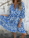 Lea – Women Floral Print Summer Dress - Image 1