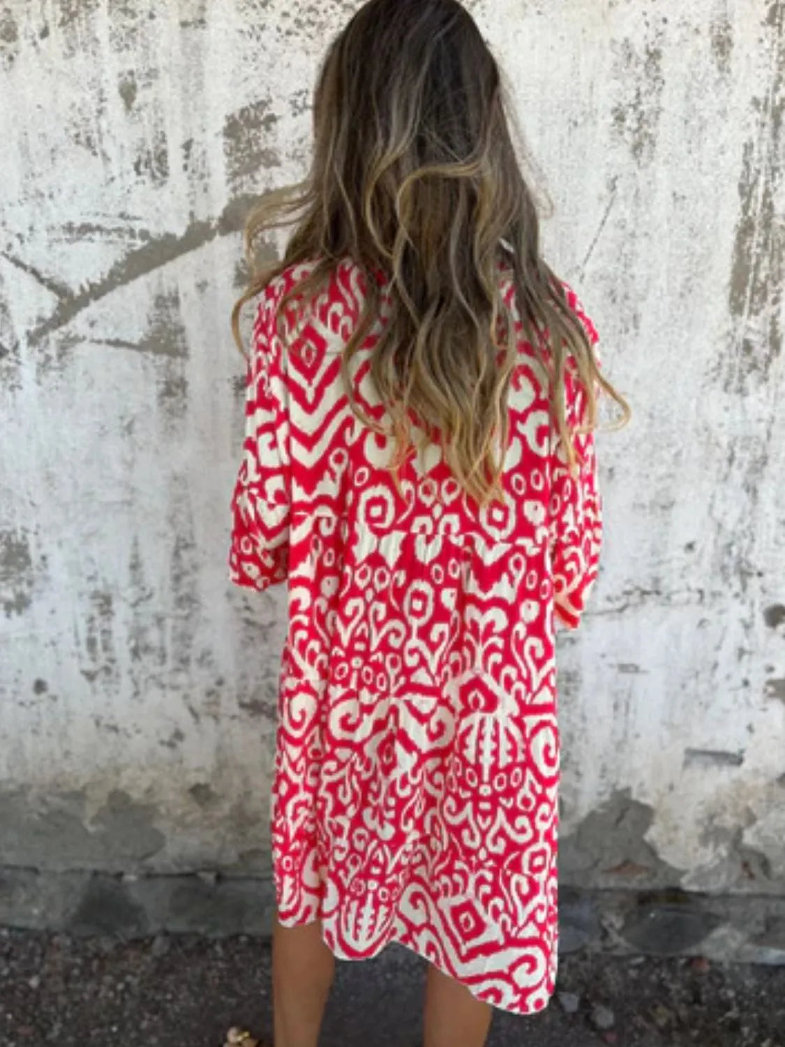 Lea – Women Floral Print Summer Dress - Image 19
