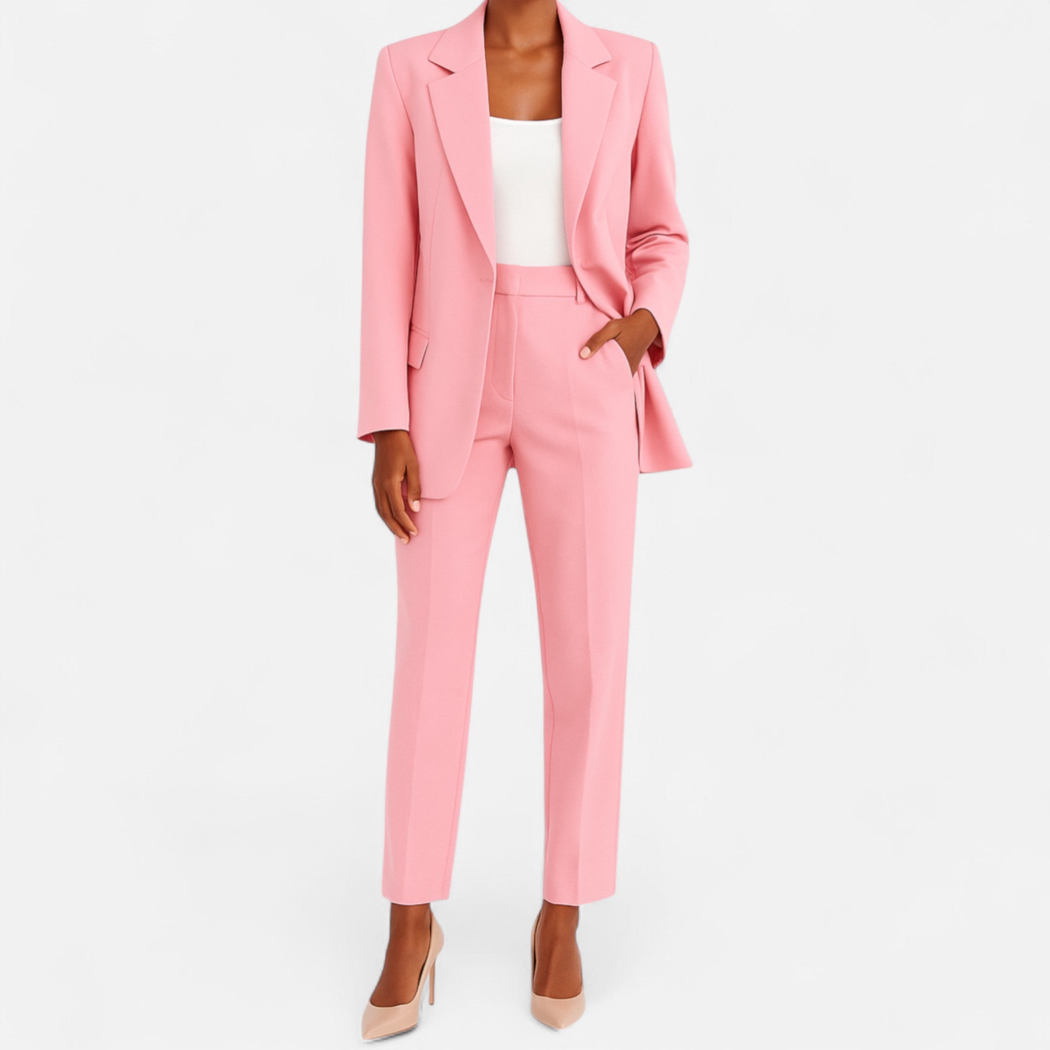 Anja – Elegant Tailored Suit with Blazer and Trousers for Women - Image 7