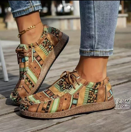 Ava – Women Vibrant Patchwork Sneaker - Image 9