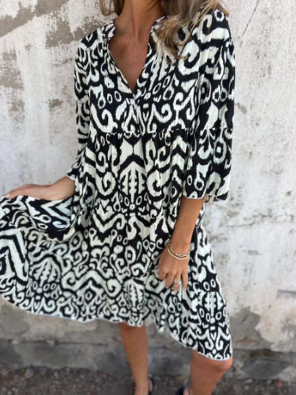 Lea – Women Floral Print Summer Dress - Image 14