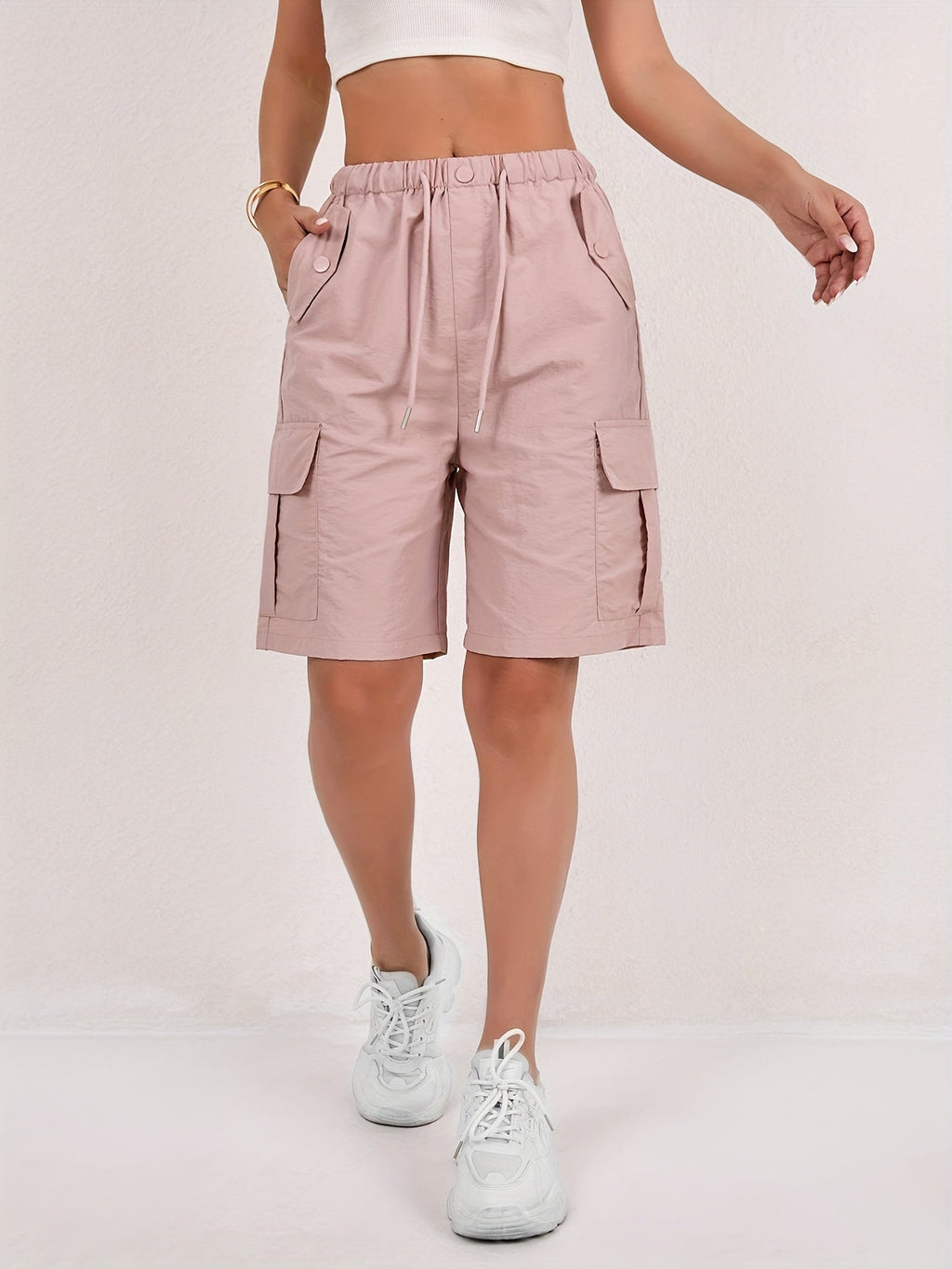 Lightweight Quick-Dry Cargo Shorts – Image 1