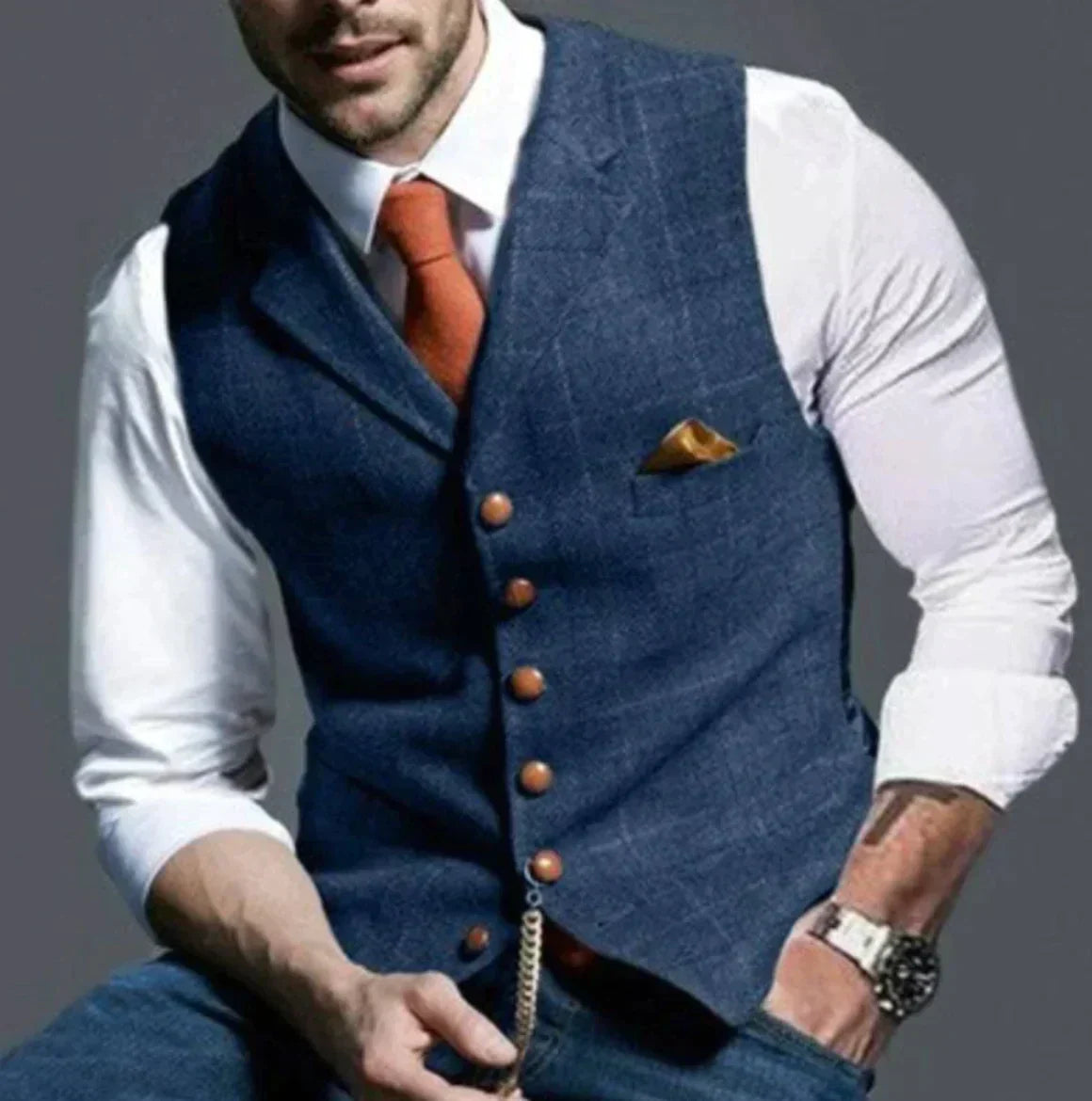 Leon – Heritage Tailored Waistcoat