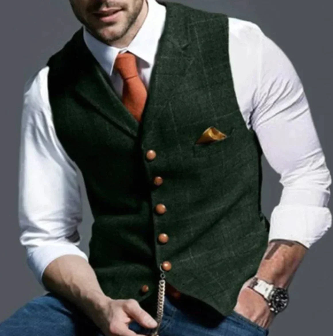 Leon – Heritage Tailored Waistcoat