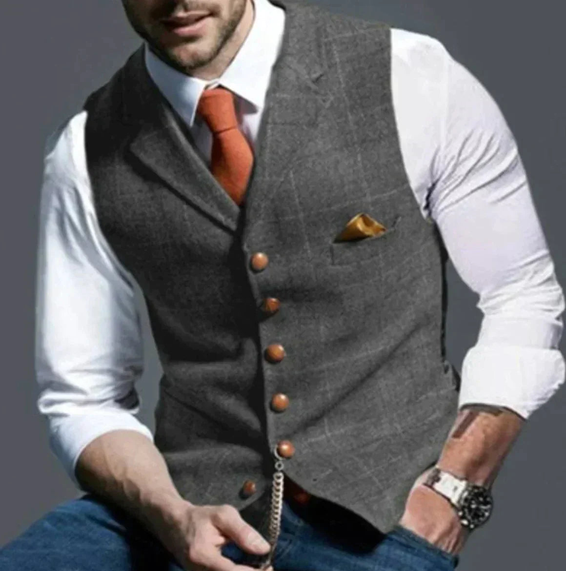 Leon – Heritage Tailored Waistcoat