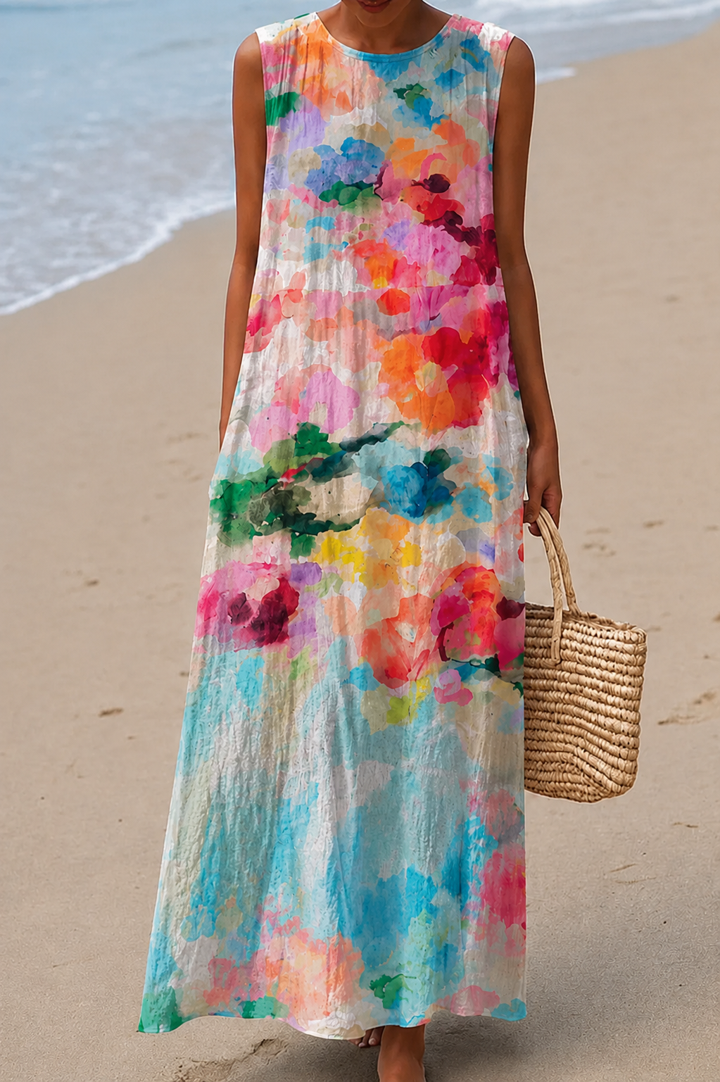 Mira – Floral Breathable Summer Dress