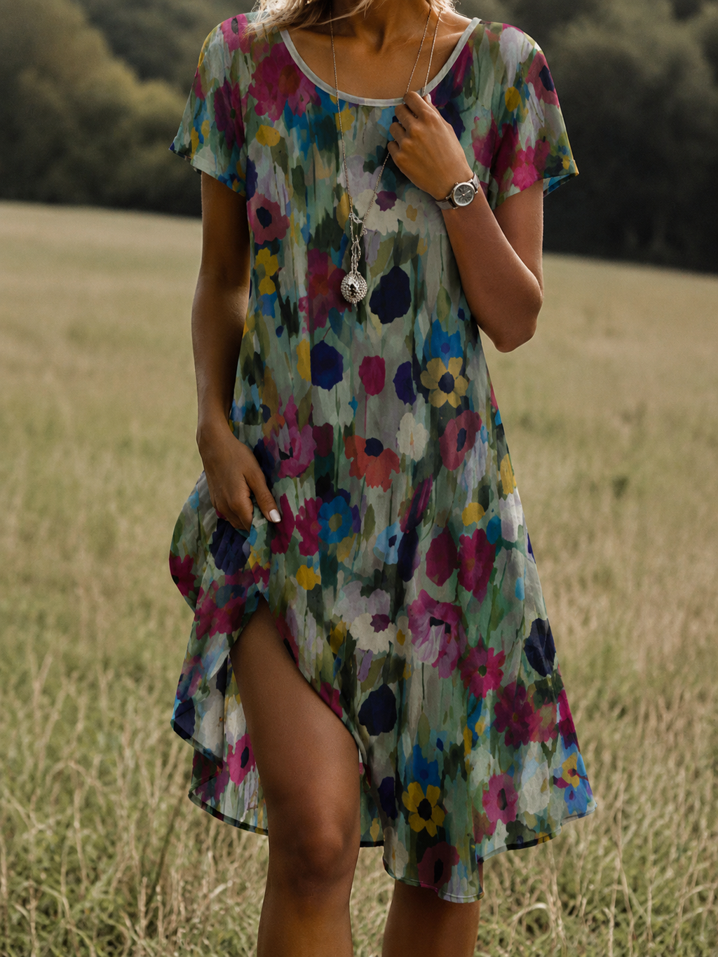 Ines – Floral Summer Dress