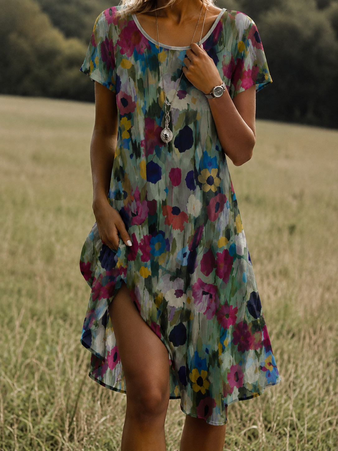 Ines – Floral Summer Dress