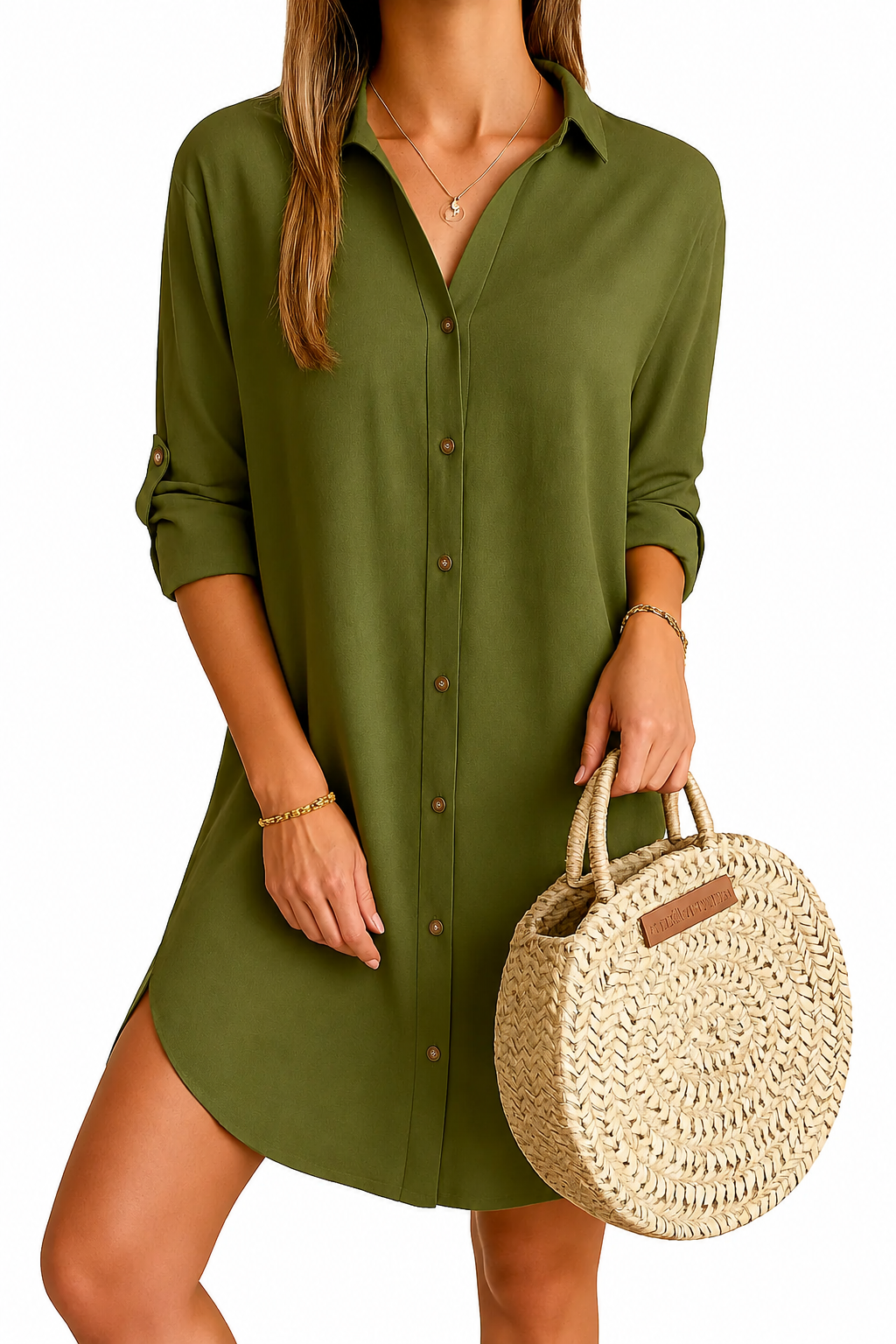 Thea – Effortless Button-Up Summer Dress for Women