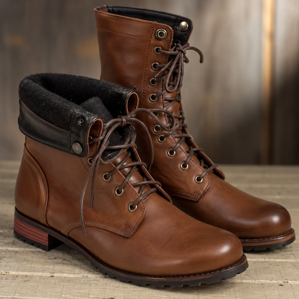 Men's Boots with Cosy Lining and Sturdy Sole | L&S