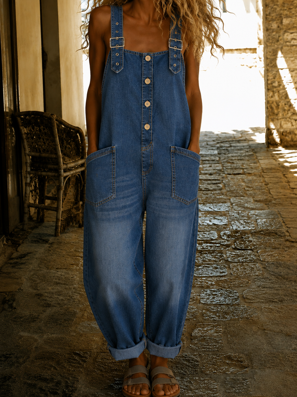Karin – Casual Denim Overalls for Women