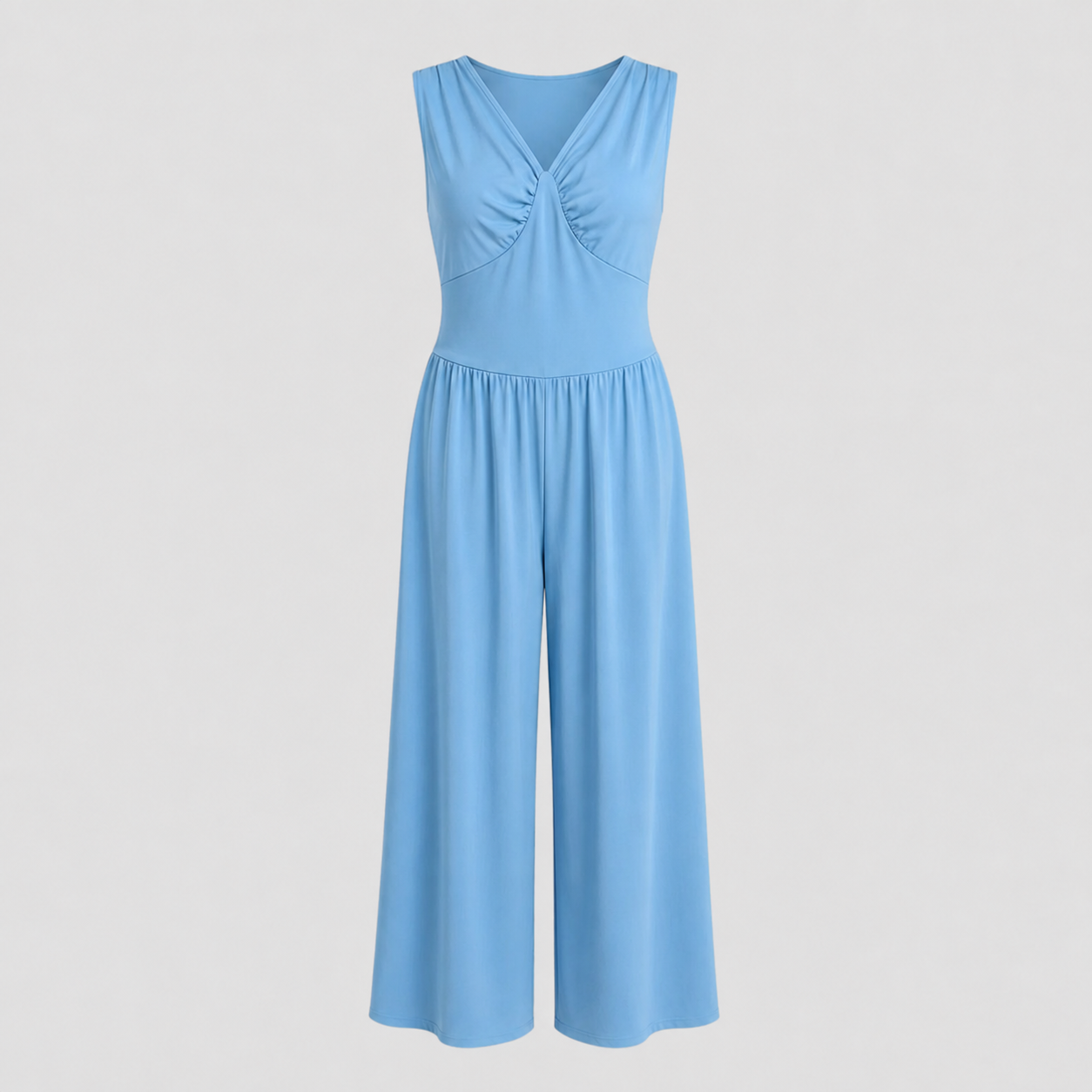 Marie – Women Stretch Comfort Wide-Leg Jumpsuit