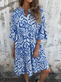 Lea – Women Floral Print Summer Dress