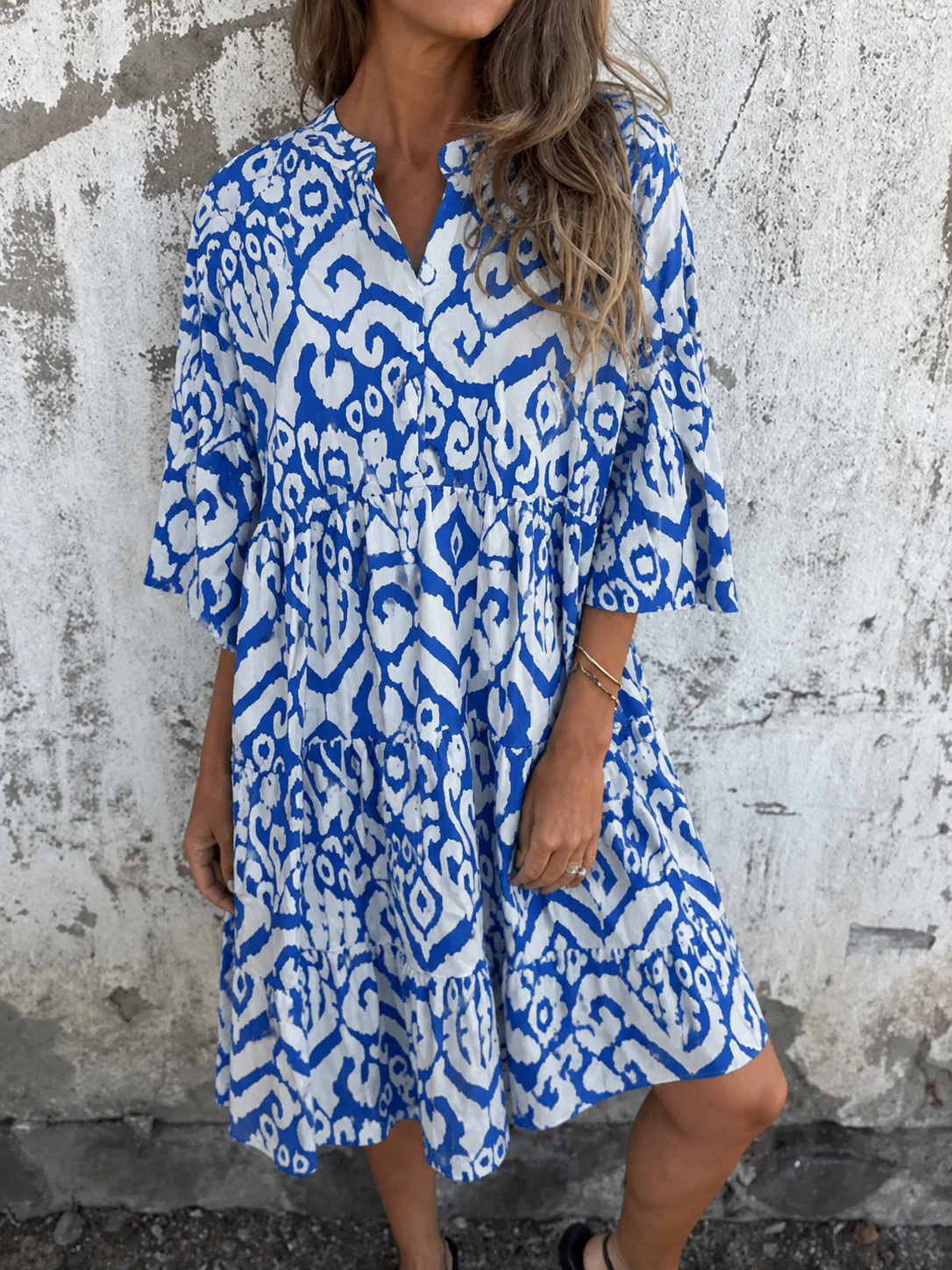 Lea – Women Floral Print Summer Dress