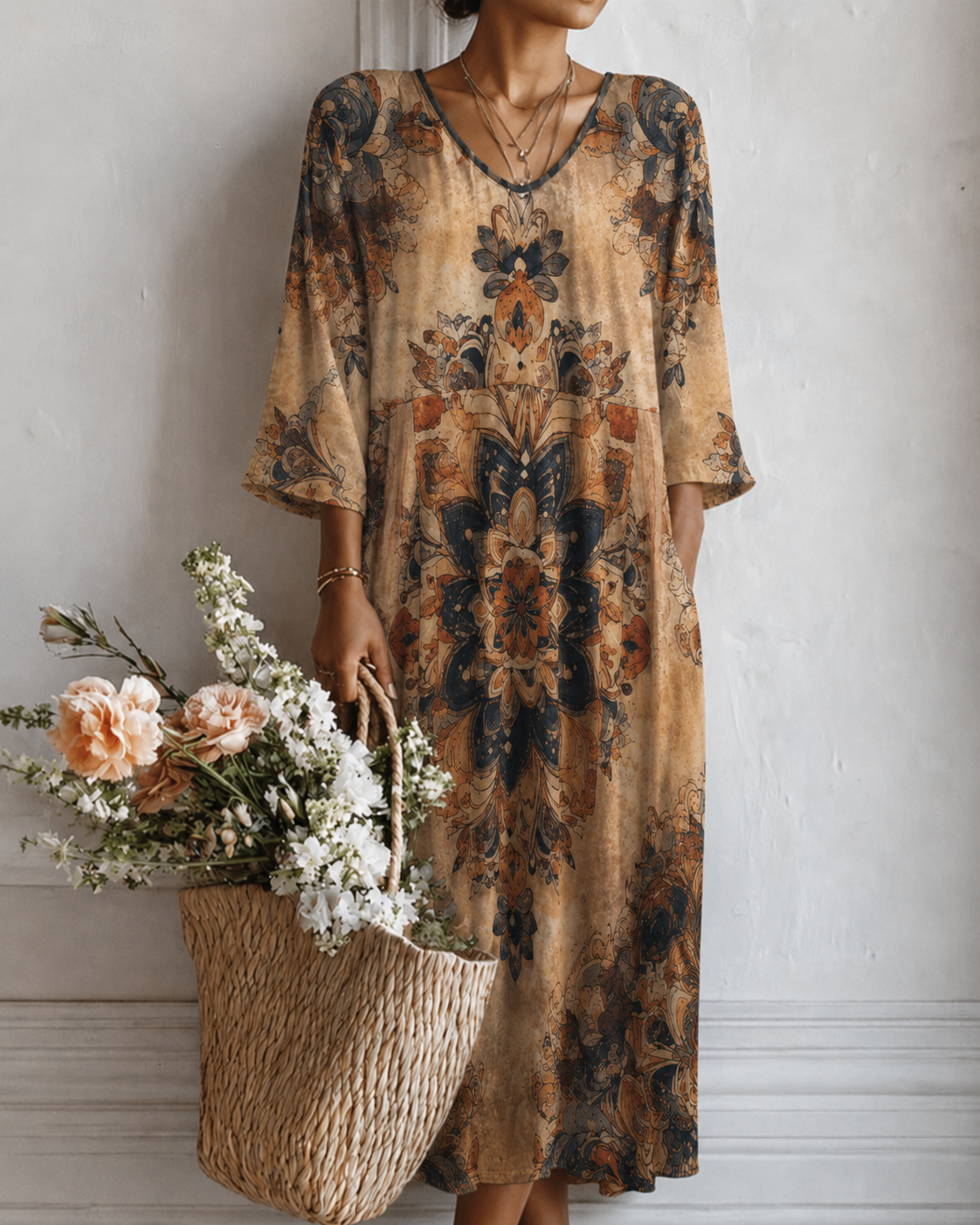 Karina – Floral Maxi Dress