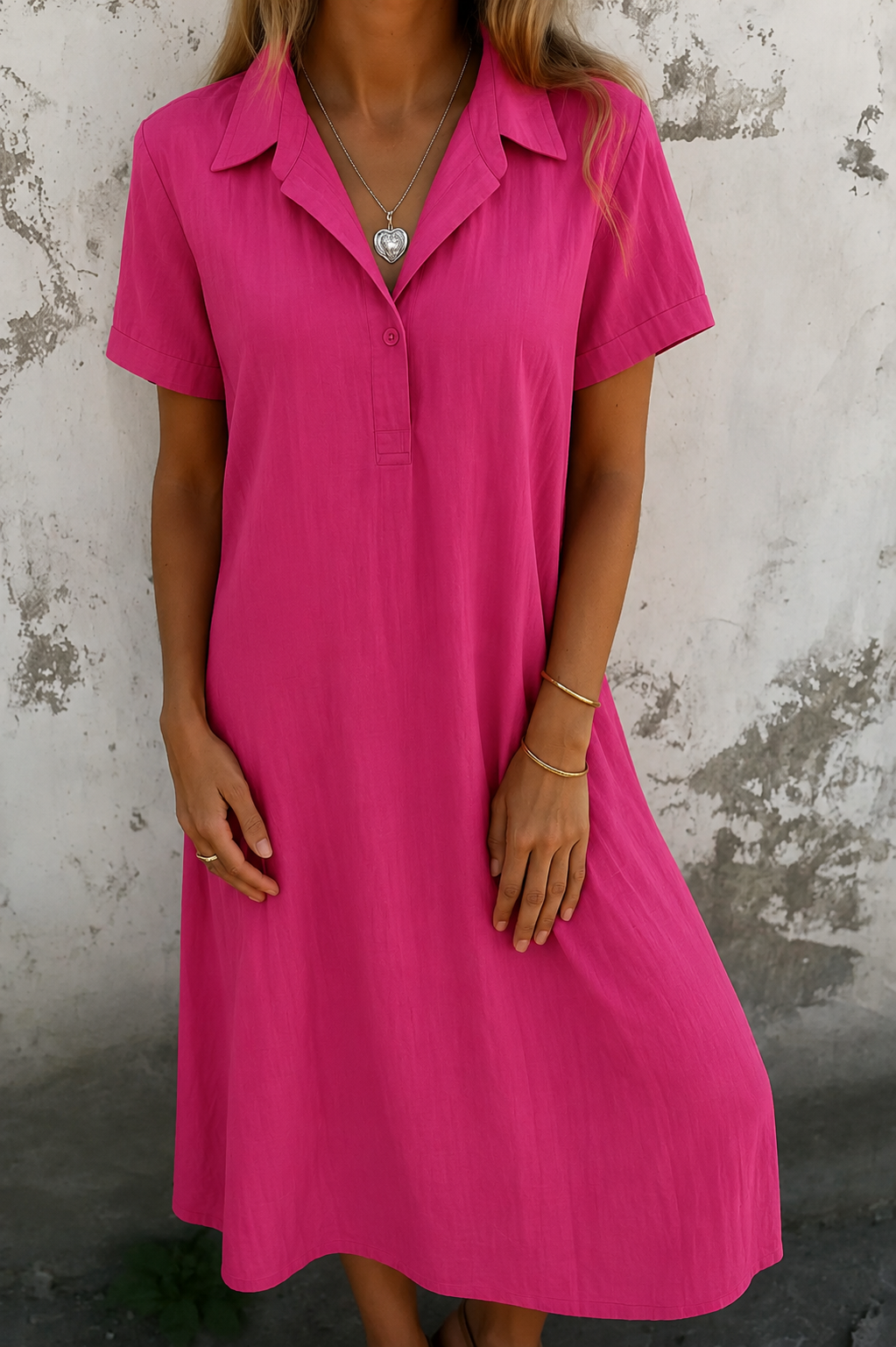 Doreen – Casual V-Neck Summer Dress