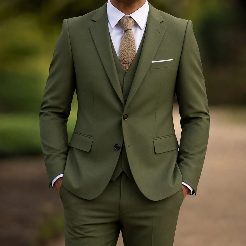 Leon – Tailored Three-piece elegant Suit for Men